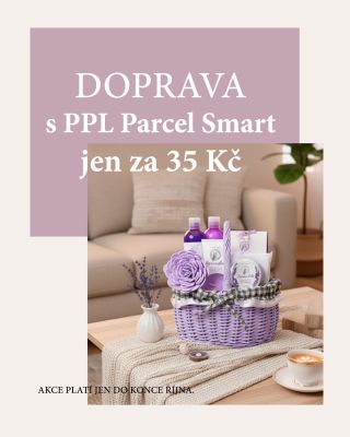 Rozmazlujte sami sebe nebo své blízké úžasnou voňavou péčí. ❤️ Využijte zvýhodněné dopravy s PPL Parcel Smart jen za 35 Kč...