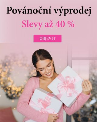 🎁 POVÁNOČNÍ VÝPRODEJ JE TADY! 🎁 Získejte slevy až 40% na vybraný sortiment! ✨ Akce platí: 25. 12. – 31. 12. 2025 Neváhejte...